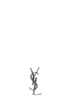 Yves Saint Laurent | Monogram Brooch,商家Italist,价格¥3554