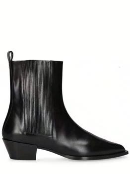 AEYDE | 40mm Belinda Leather Ankle Boots 额外7折, 额外七折