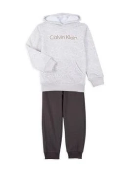 Calvin Klein | Little Boy’s 2-Piece Logo Hoodie & Joggers Set 5折