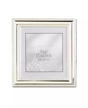 Lawrence Frames | Metal Picture Frame Silver-Plate with Delicate Beading - 5" x 5",商家Macy's,价格¥124