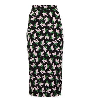 product Kara floral cady pencil skirt image