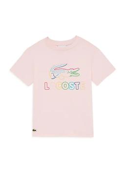 推荐Little Girl's & Girl's Logo Cotton T-Shirt商品