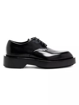 Jil Sander | Elegant Platform Leather Shoes 