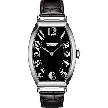 Tissot | 手表 男款 中性瑞士黑色皮革表带手表商品图片,7.5折