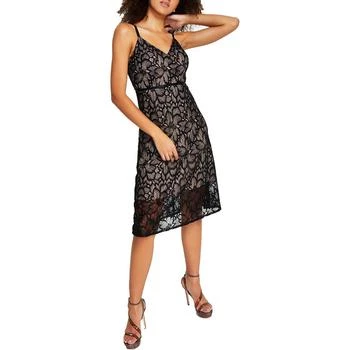 GUESS | Guess Womens Lace Midi Slip Dress,商家BHFO,价格¥376