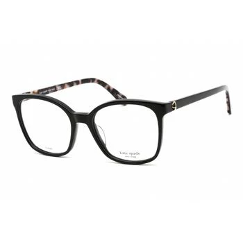 推荐Kate Spade Women's Eyeglasses - Clear Lens Black Plastic Square Frame | MACI 0807 00商品