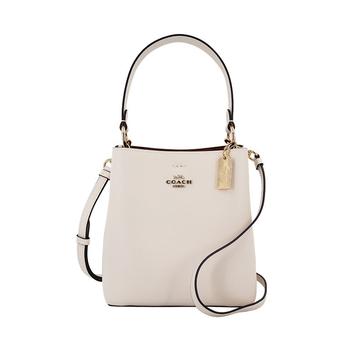 coach女包手提包, Coach | COACH 蔻驰 奥莱女士小号皮质单肩斜挎包水桶包手提包 1011IMOVG商品图片 额外8.2折x额外9折, 额外八二折, 额外九折