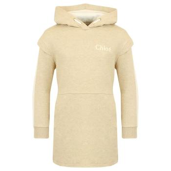 Chloé | Beige Marl Hooded Dress商品图片,5.9折×额外9折, 额外九折