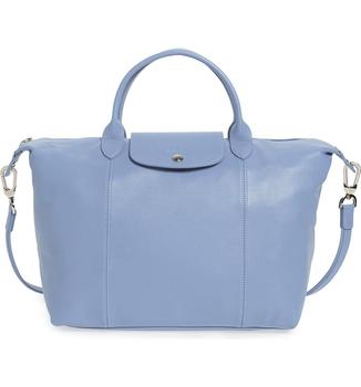 Longchamp | Le Pliage Cuir Leather Shoulder Bag商品图片,4.4折