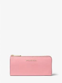 Michael Kors | Jet Set Travel Large Saffiano Leather Quarter-Zip Wallet,商家Michael Kors,价格¥437
