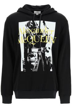 Alexander McQueen | GRAPHIC LOGO PRINT HOODIE商品图片,5.4折