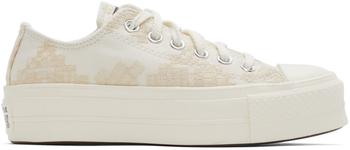 商品Converse | Off-White Chuck Taylor All Star Lift Sneakers帆布鞋,商家SSENSE,价格¥110图片