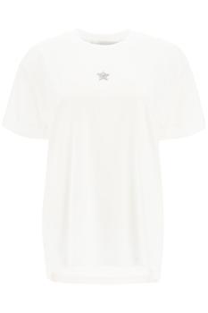 Stella McCartney | T-SHIRT MINISTAR EMBROIDERY WITH CRYSTALS商品图片,额外7折, 额外七折