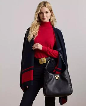 Ralph Lauren | Plus Size Two-Tone Poncho,商家Macy's,价格¥2206