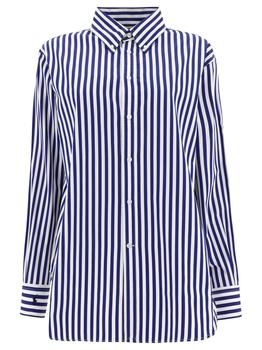 推荐Ralph Lauren Pony Embroidered Striped Shirt商品