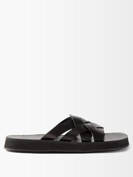 product Espol woven-strap leather sandals image