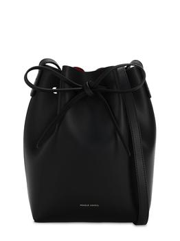 product Mini Vegetable Tanned Leather Bucket Bag image