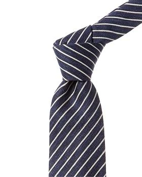 J.McLaughlin | J.McLaughlin Stripe Silk Print Tie,商家Premium Outlets,价格¥348