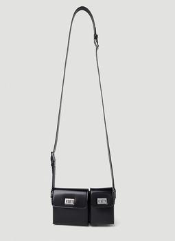 by FAR | Baby Billy Shoulder Bag in Black商品图片,