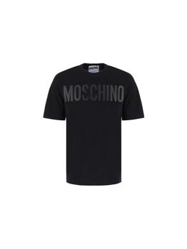 Moschino | Moschino Men's Black Other Materials T-Shirt商品图片,