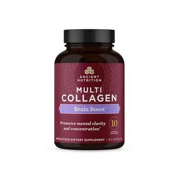 商品Ancient Nutrition | Multi Collagen Peptides Brain Boost Spring ’23 Catalog | Capsules (90 Capsules),商家Ancient Nutrition,价格¥394图片