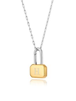 hyeres-lor | Name Lock Upper Case Necklace M (HL5T23502C9XXX_1)商品图片,额外8.5折, 额外八五折