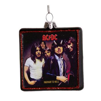 商品Kurt Adler | AC-DC Highway to Hell Cover Album Glass Ornament,商家Macy's,价格¥81图片