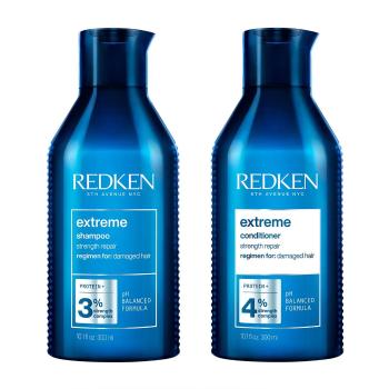 商品Redken 列德肯 强韧防断修复洗发护发套装 2x300ml图片