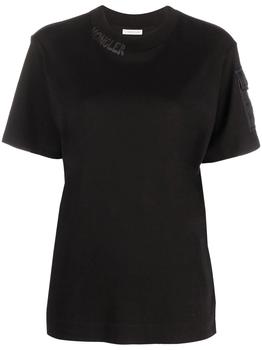 推荐MONCLER logo-patch cotton T-shirt商品