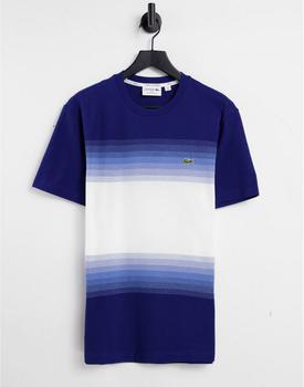 Lacoste | Lacoste stripe t-shirt商品图片,7.2折×额外9.5折, 额外九五折