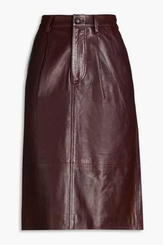 ba&sh | Urban leather skirt,商家THE OUTNET US,价格¥1760