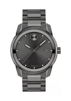 Movado | Men's Bold Gunmetal Bracelet Watch商品图片,