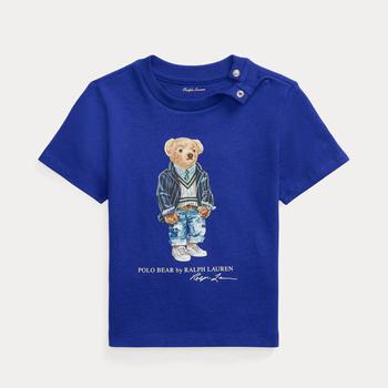 推荐Ralph Lauren Baby Short Sleeve Bear T-Shirt - Heritage Royal商品