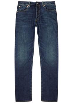 推荐501 dark blue staight-leg jeans商品