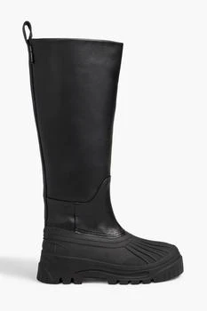 Axel Arigato | Cryo leather and rubber rain boots,商家THE OUTNET US,价格¥1041
