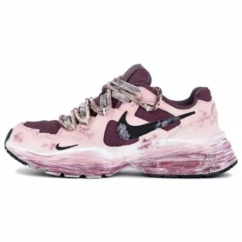 NIKE | [预售3天]【定制球鞋】   Air Max Fusion 红夕迷航 双层 复古做旧 废土机能 舒适工装 潮流百搭防滑耐磨 低帮 休闲跑步鞋 女 红粉,商家AMRAP,价格¥1184