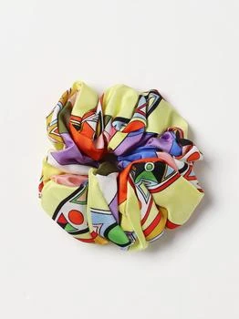 EMILIO PUCCI | Emilio Pucci Scrunchies in printed silk,商家GIGLIO.COM,价格¥498