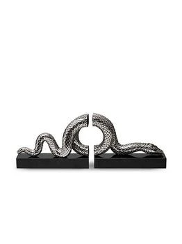 Snakes Platinum Bookends/Set of 2