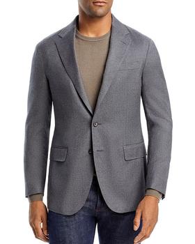推荐Polo Soft Flannel Solid Slim Fit Suit Jacket商品