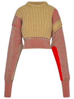 推荐Maison Margiela Women's Red Wool Sweater商品