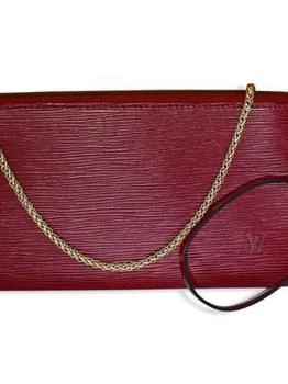 [二手商品] Louis Vuitton | Louis Vuitton Handbag Epi 24 Pochette Accessories Red Leather Crossbody Bag Preowned 