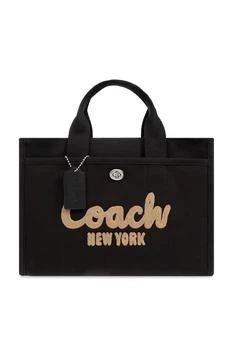 推荐Coach Logo Flocked Tote Bag商品