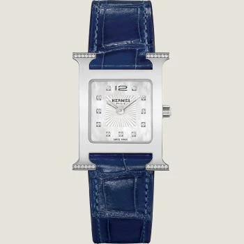 Hermes | 包邮包税【预售7天发货】 HERMES爱马仕 23秋冬 女士 腕表 Montre Heure H, Petit modèle, 25 mm W057564WW00,商家TLS PARIS,价格¥35858