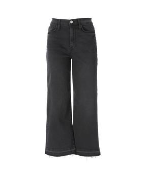 推荐Mid-rise Wide-leg Denim Jeans商品