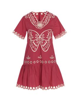 推荐RED Valentino Embroidered Dress商品