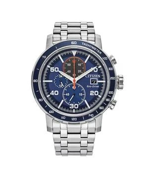 Citizen | Brycen Chronograph Eco-Drive Blue Dial Men's Watch CA0850-59L 4.9折, 满$75减$5, 满减