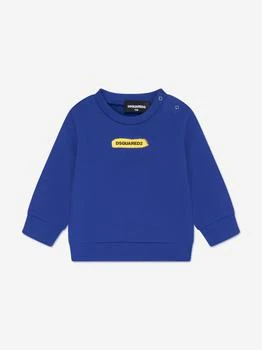 DSQUARED2 | Baby Logo Sweatshirtin Blue,商家Childsplay Clothing,价格¥978