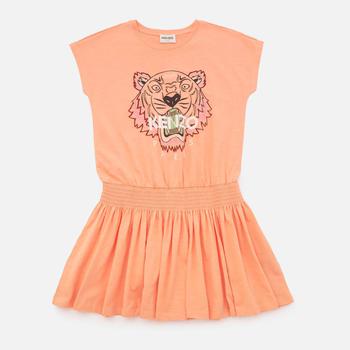 推荐KENZO Girls' Tiger Dress - Bright Red商品