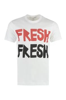Comme des Garcons | Comme des Garçons Shirt Fresh Printed Crewneck T-Shirt,商家Cettire,价格¥338