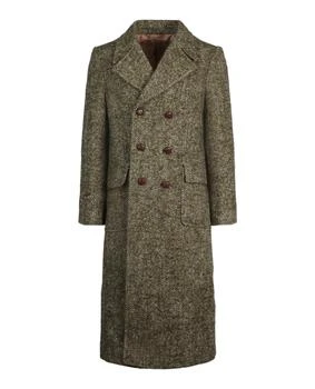 Gucci | Double Breasted Wool-Blend Coat,商家Maison Beyond,价格¥9017